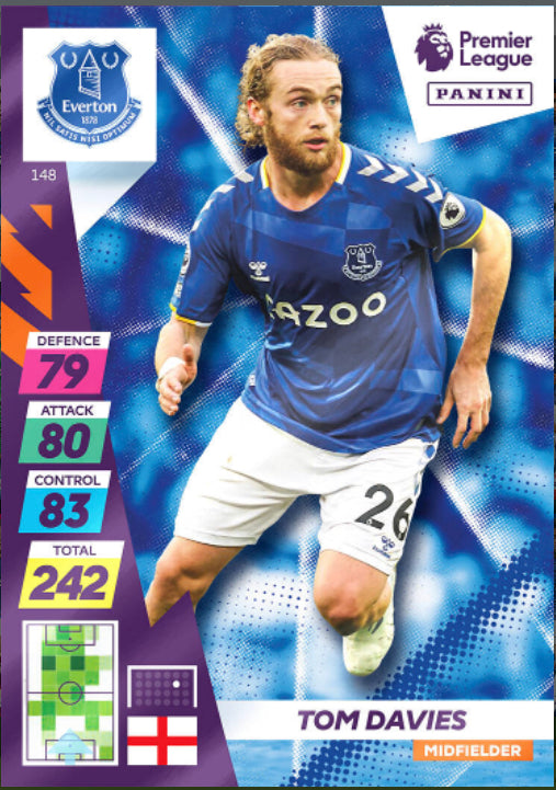 Panini Adrenalyn XL Plus 2021/22 - 148 - Tom Davies