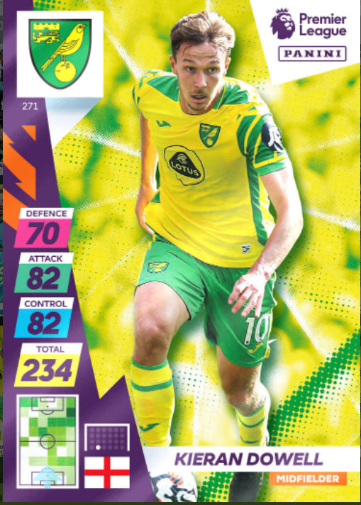 Panini Adrenalyn XL Plus 2021/22 - 271 - Kieran Dowell