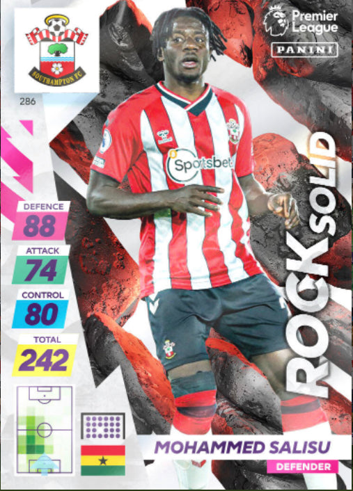 Panini Adrenalyn XL Plus 2021/22 - 286 - Mohammed Salisu - Rock Solid