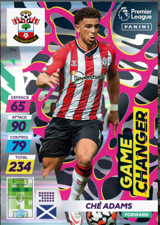 Panini Adrenalyn XL Plus 2021/22 - 296 - Ché Adams - Game Changer