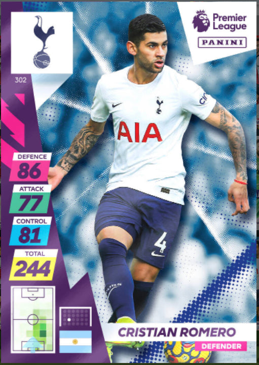 Panini Adrenalyn XL Plus 2021/22 - 302 - Cristian Romero
