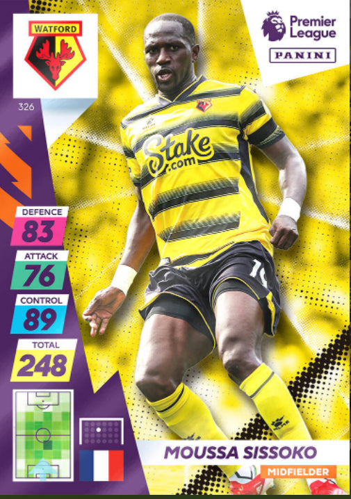 Panini Adrenalyn XL Plus 2021/22 - 326 - Moussa Sissoko