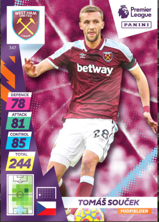 Panini Adrenalyn XL Plus 2021/22 - 347 - Tomás Soucek