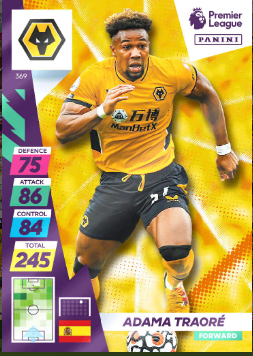 Panini Adrenalyn XL Plus 2021/22 - 369 - Adama Traoré