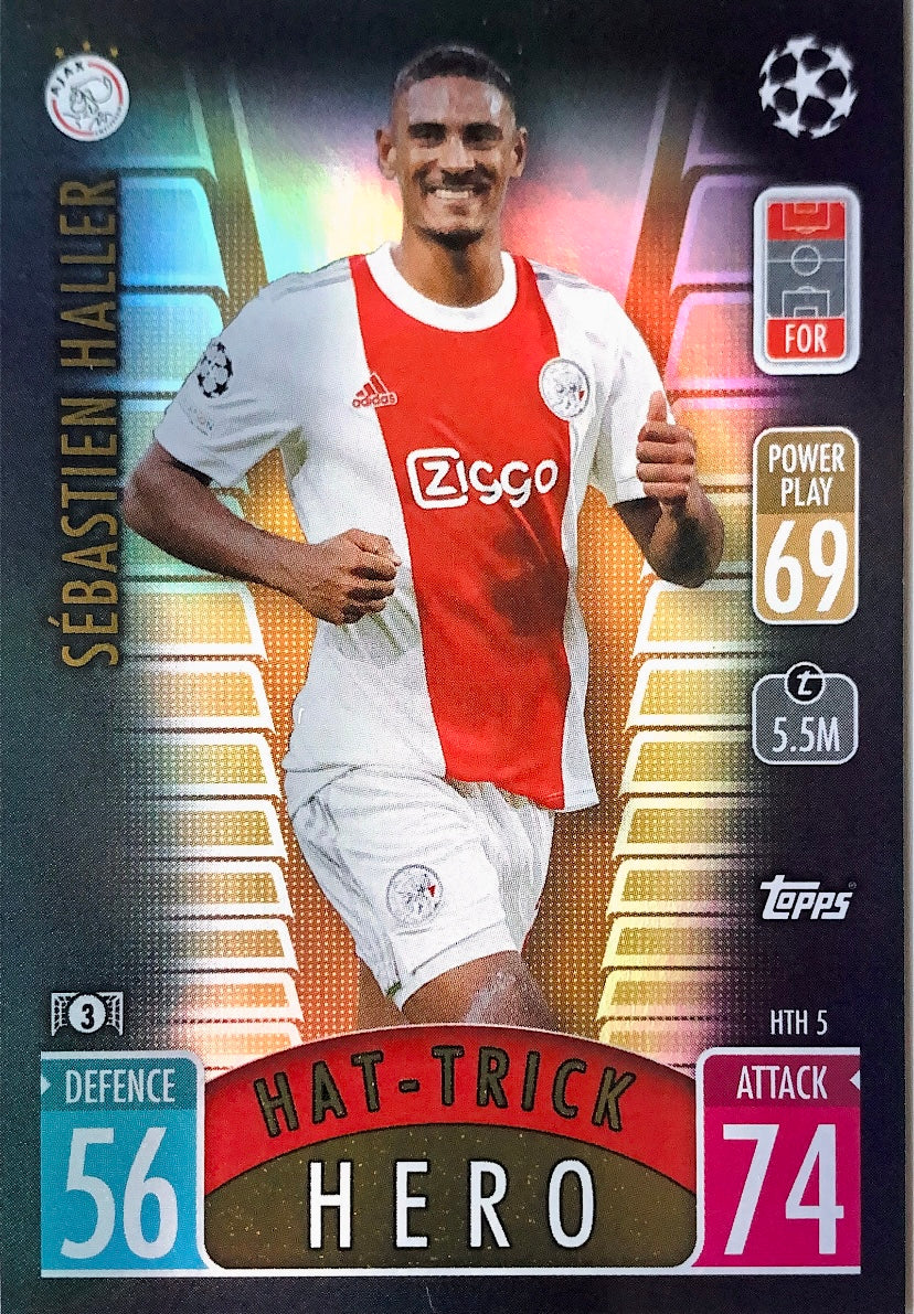 Topps Match Attax Extra 2021/22 - HTH 005 - Sébastian Haller - Hat-Trick Hero