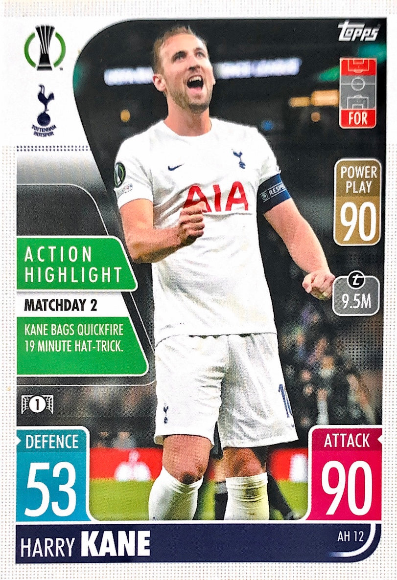 Topps Match Attax Extra 2021/22 - AH 012 - Harry Kane - Action Highlight