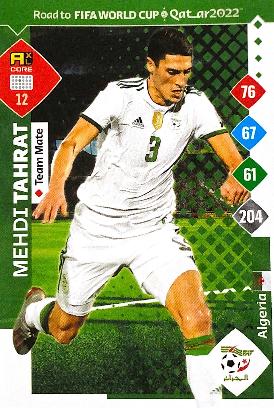 Panini Adrenalyn XL Road To Qatar 2022 - 012 - Mehdi Tahrat - Team Mate