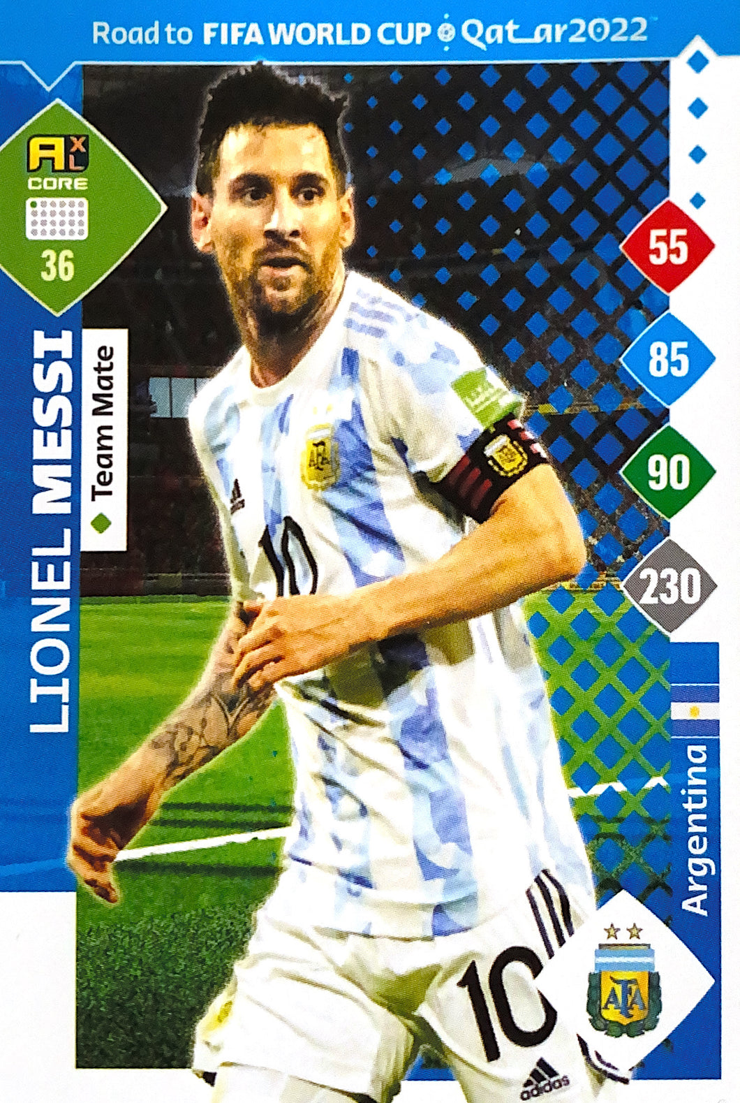 Panini Adrenalyn XL Road To Qatar 2022 - 036 - Lionel Messi  - Team Mate