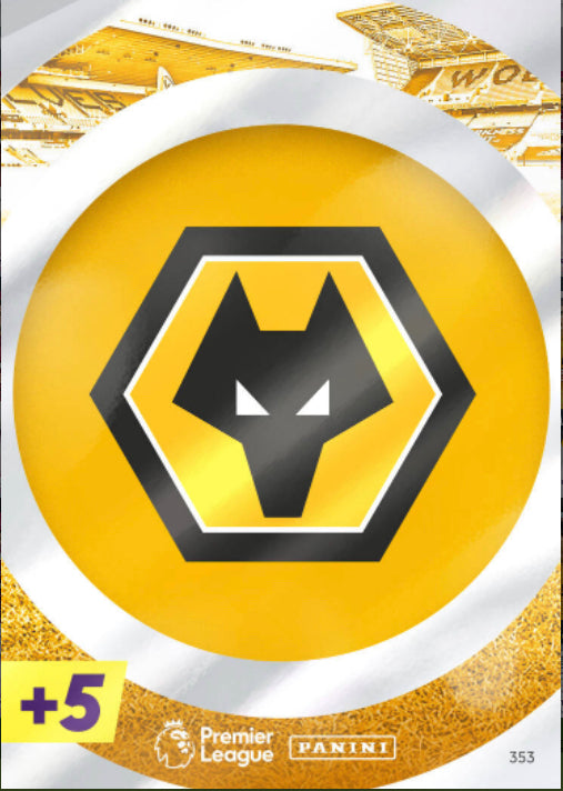 Panini Adrenalyn XL Plus 2021/22 - 353 - Wolverhampton Wanderers Club Badge