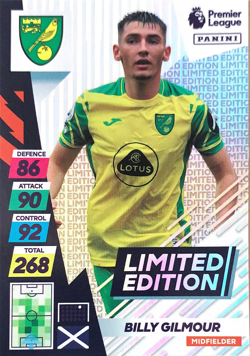 Panini Adrenalyn XL Plus 2021/22 - Billy Gilmour - Limited Edition