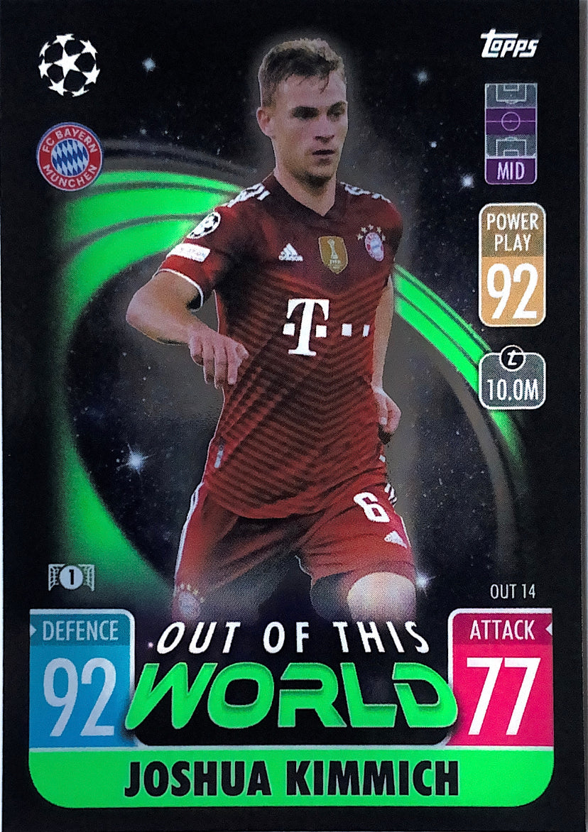 Topps Match Attax Extra 2021/22 - OUT 014 - Joshua Kimmich - Out of This World