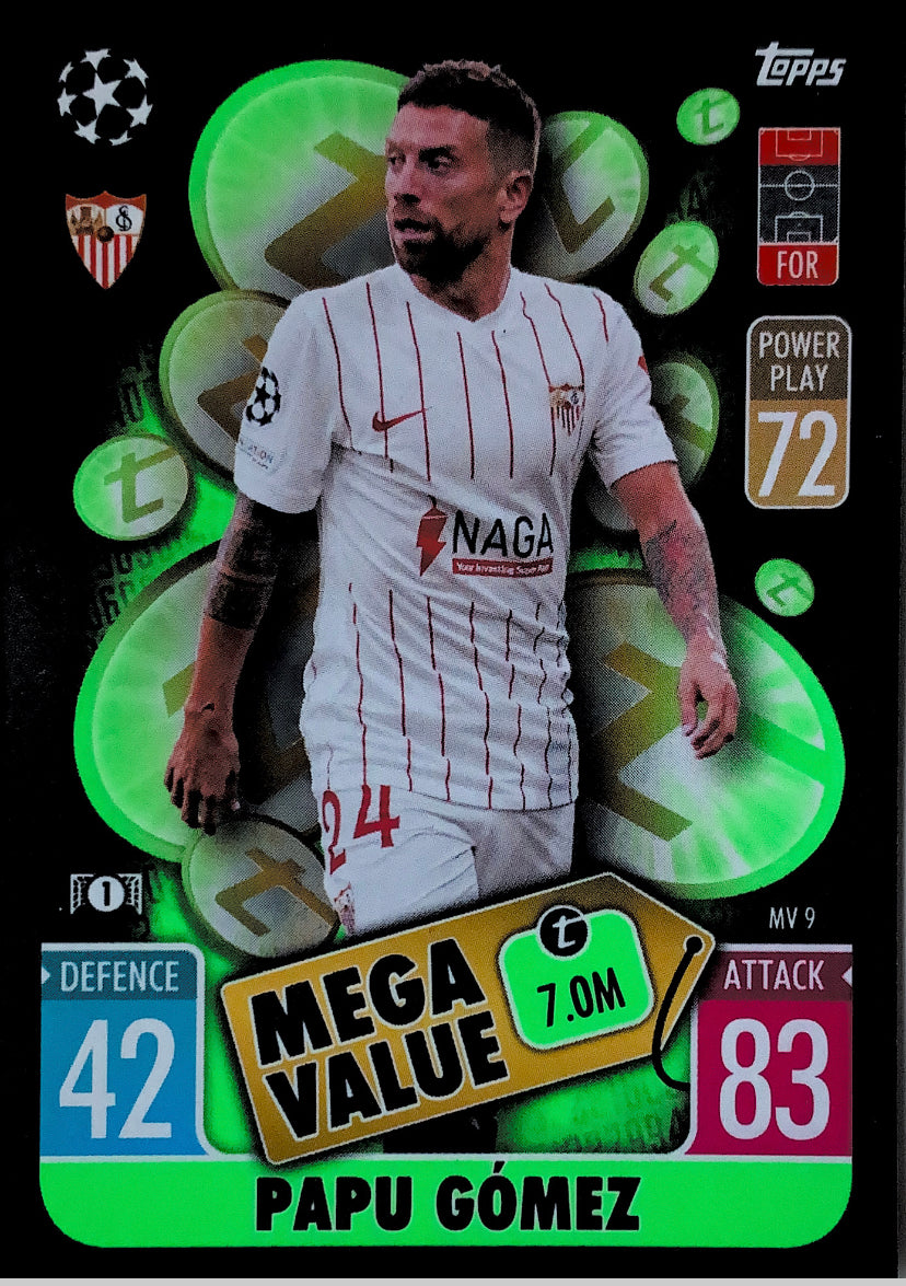 Topps Match Attax Extra 2021/22 - MV 009 - Papa Gómez - Mega Value