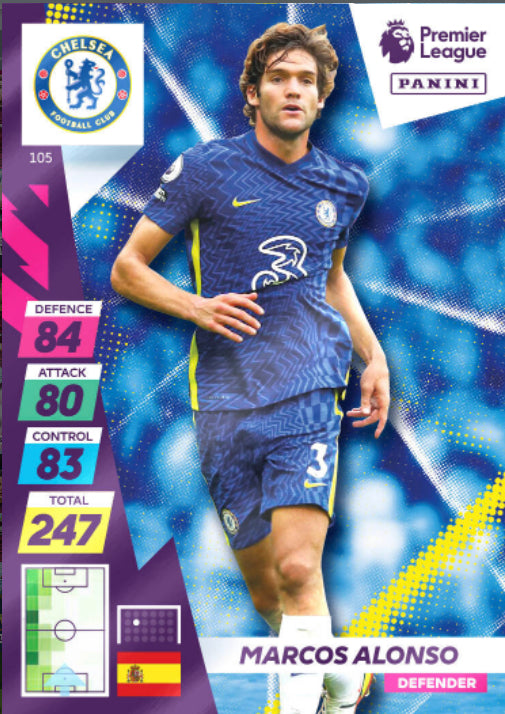 Panini Adrenalyn XL Plus 2021/22 - 105 - Marcos Alonso