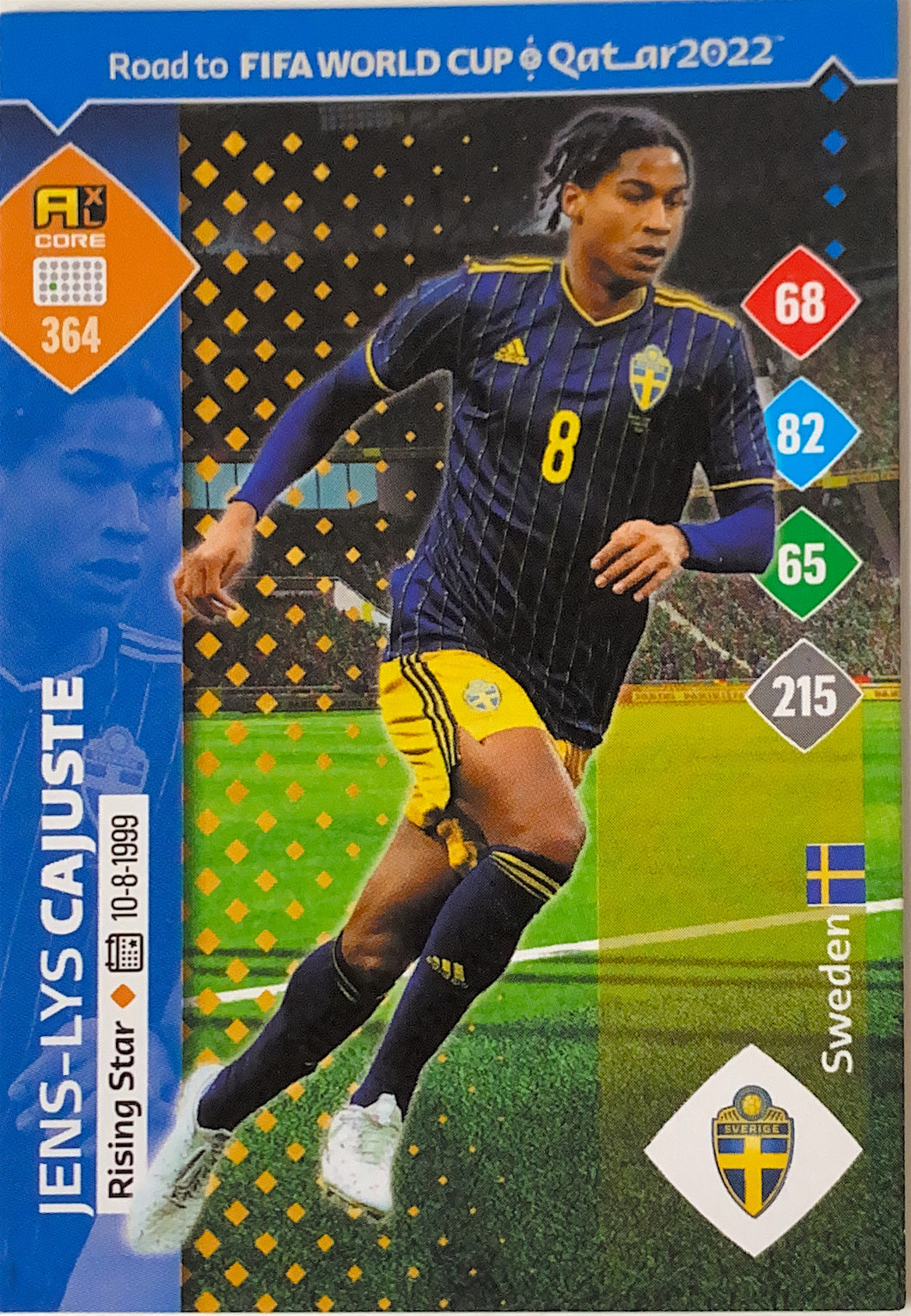 Panini Adrenalyn XL Road To Qatar 2022 - 364 - Jens-Lys Cajuste - Rising Star