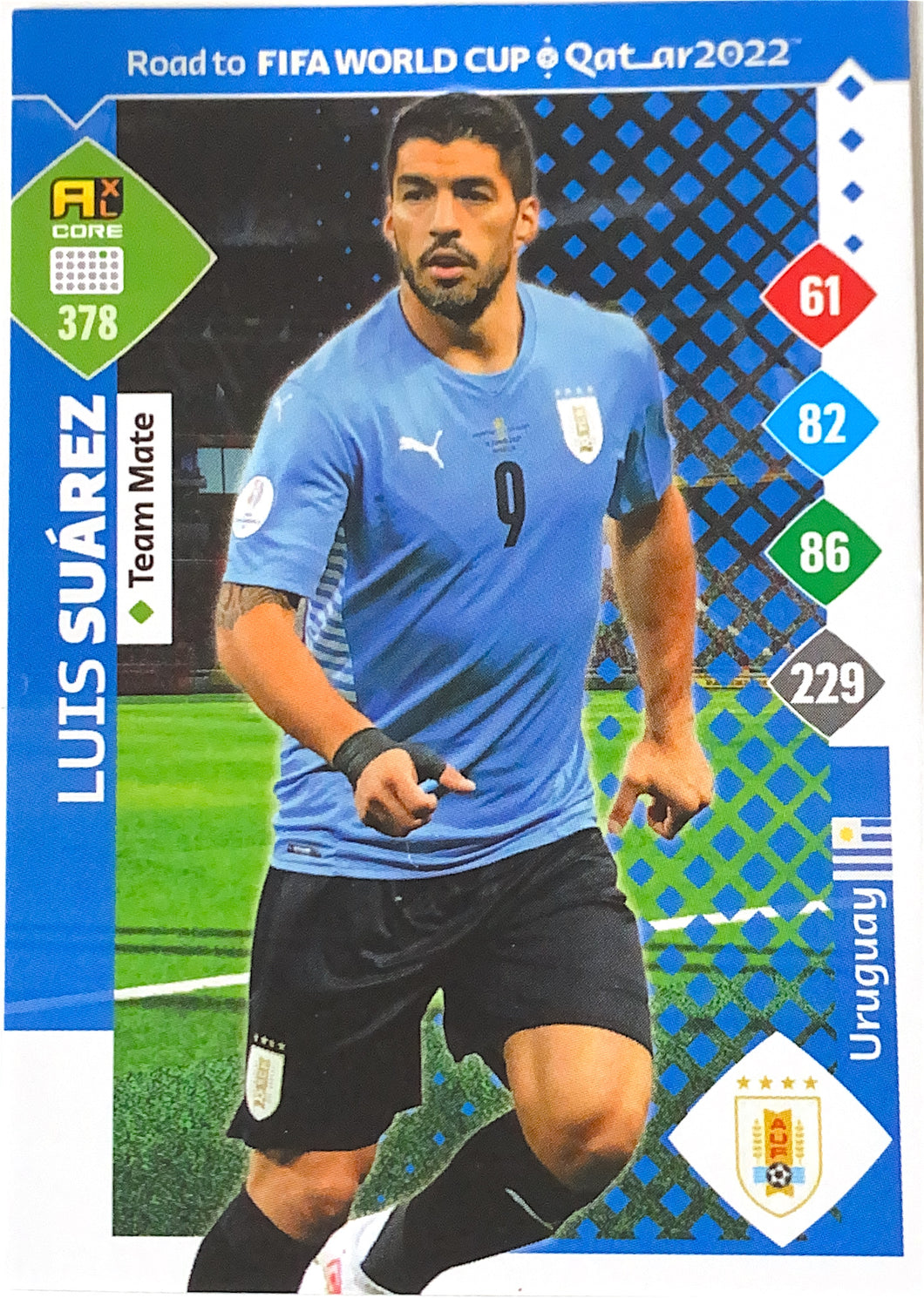 Panini Adrenalyn XL Road To Qatar 2022 - 378 - Luis Suarez - Team Mate