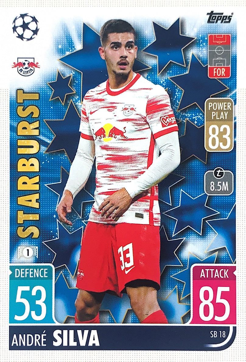 Topps Match Attax Extra 2021/22 - SB018 - André Silva - Starburst