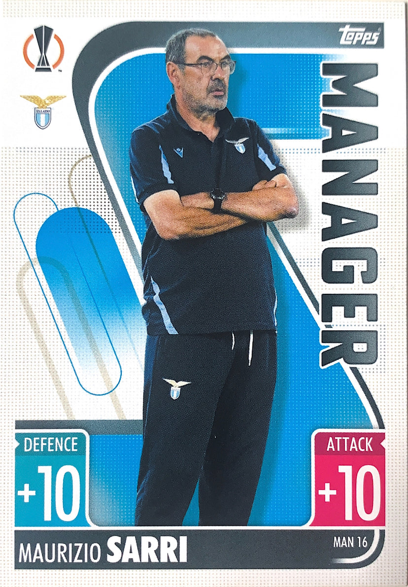 Topps Match Attax Extra 2021/22 - MAN 016 - Maurizio Sarri - Manager