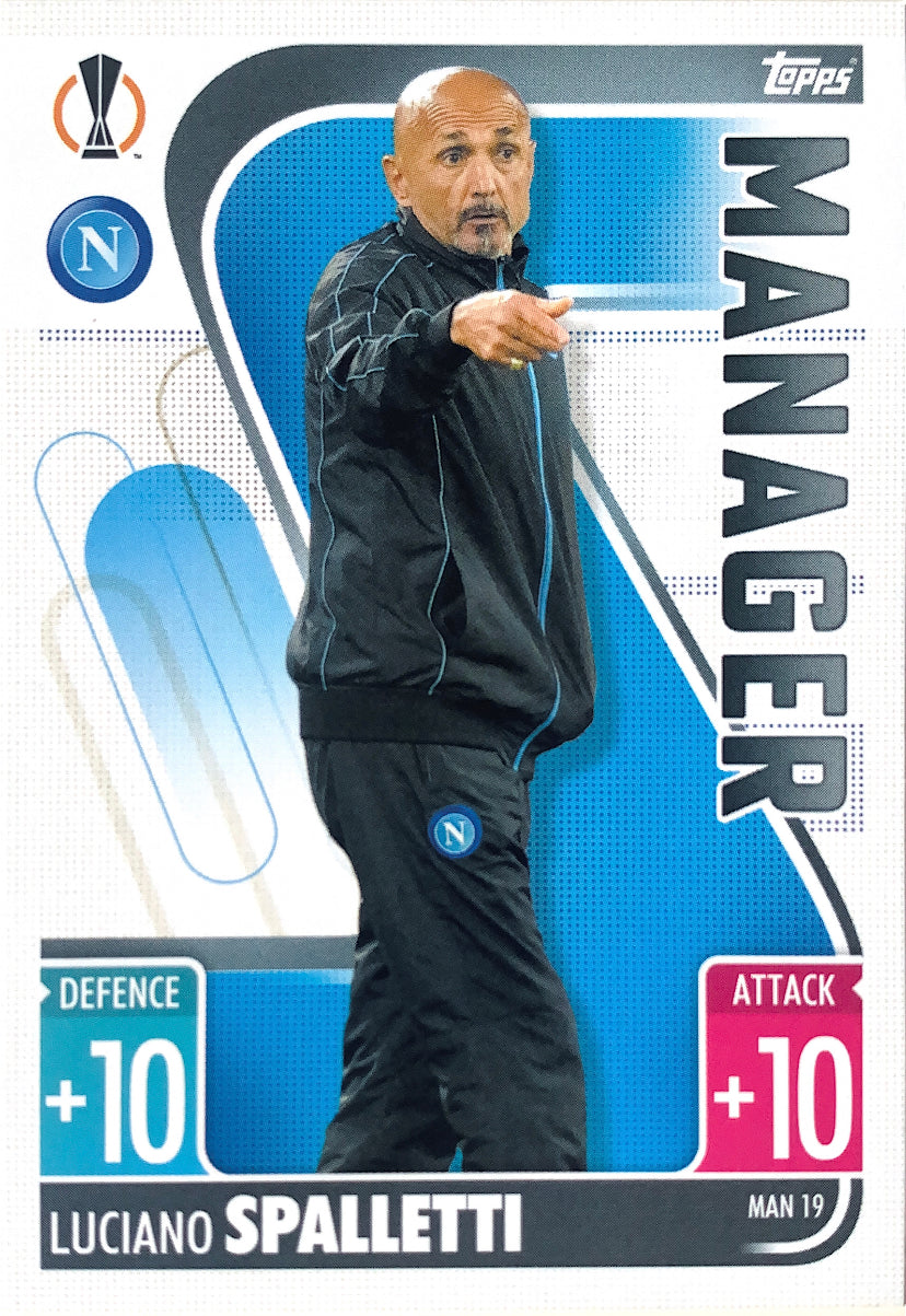 Topps Match Attax Extra 2021/22 - MAN 019 - Luciano Spalletti - Manager