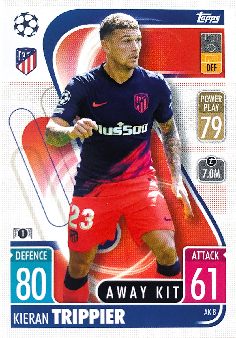 Topps Match Attax Extra 2021/22 - AK 008 - Kieran Trippier - Away Kit