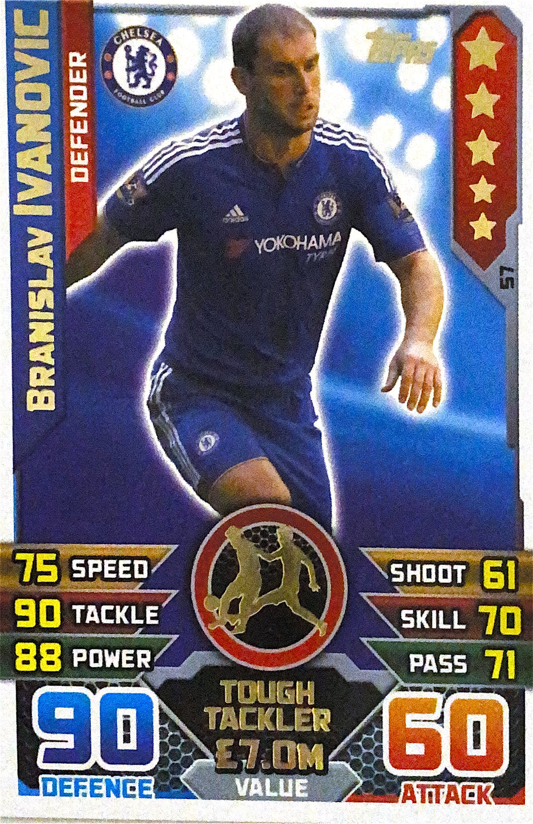 Topps Match Attax 2015/2016 - 057 - Branislav Ivanovic