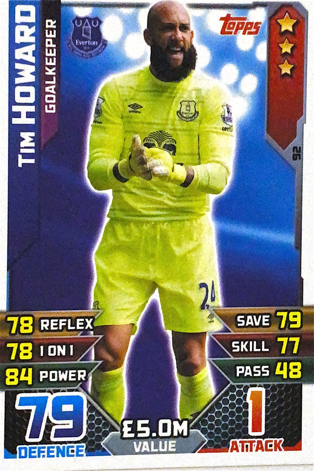 Topps Match Attax 2015/2016 - 092 - Tim Howard