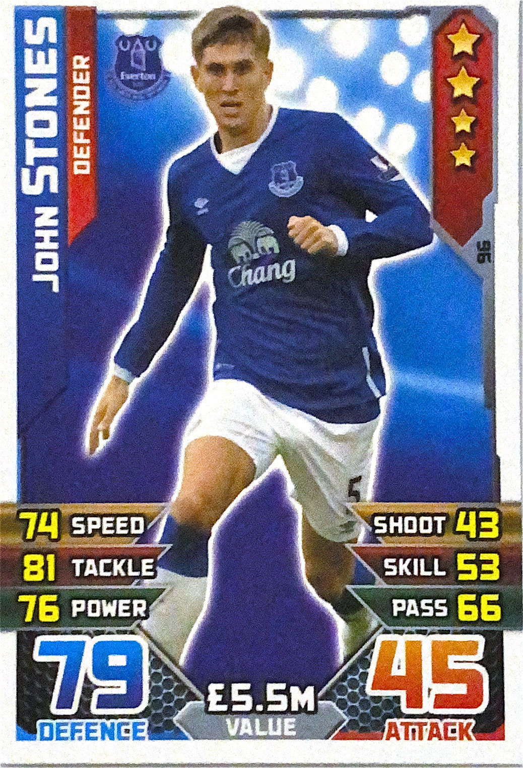 Topps Match Attax 2015/2016 - 096 - John Stones